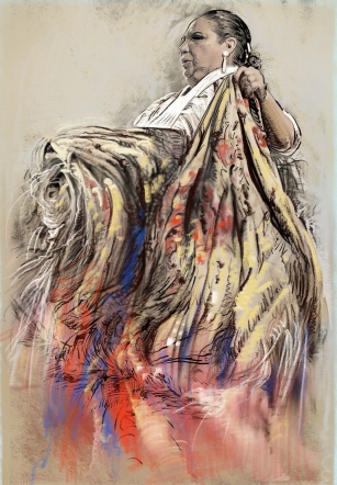 La bailaora Carmen Ledesma actuará en Granada el 27 y 28 de julio