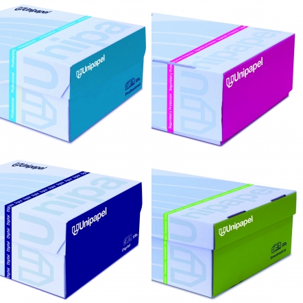 Unipapel continúa su proceso de renovación con una nueva línea de cajas para sus sobres y bolsas