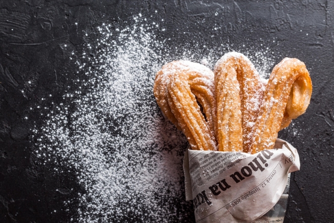 El auge de los churros en celebraciones nupciales