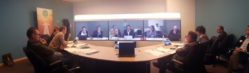 La aceleradora b-ventures organiza un pitch con telepresencia simultánea en Madrid y Milán apoyada en la tecnología Cisc