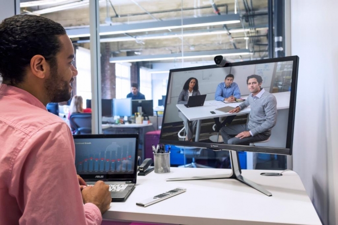 Las nuevas soluciones de videoconferencia de Polycom transforman las pequeñas oficinas en grandes centros de colaboració