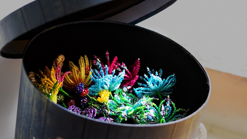 Orisleyla Delgado lanza su última colección de tembleques en Madrid