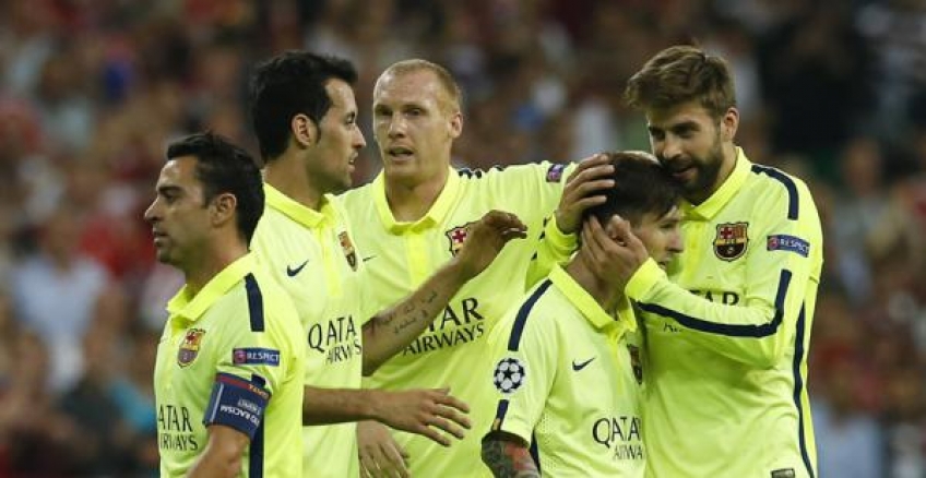 Piqué sueña con una final contra el Real Madrid