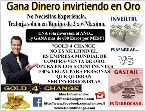 Gana mas de 600 euros al Mes