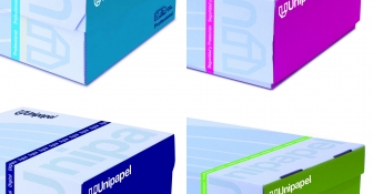 Unipapel continúa su proceso de renovación con una nueva línea de cajas para sus sobres y bolsas