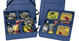 Para hostelería tenemos contenedores isotérmicos para transporte de alimentos.