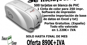 Fidelice a sus clientes imprimiendo sus propias tarjetas de PVC