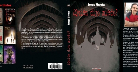 El martes 5 de mayo sale a la venta la nueva novela del escritor bilbaíno Jorge Urreta