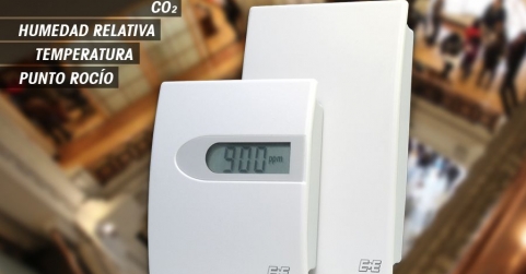 Nuevo Transmisor de CO2, humedad relativa, temperatura y punto de rocío · EE800 Transmisor Combinado