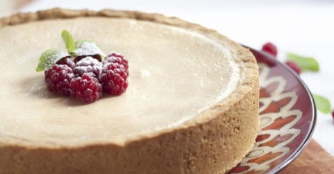 Tarta de turrón y café