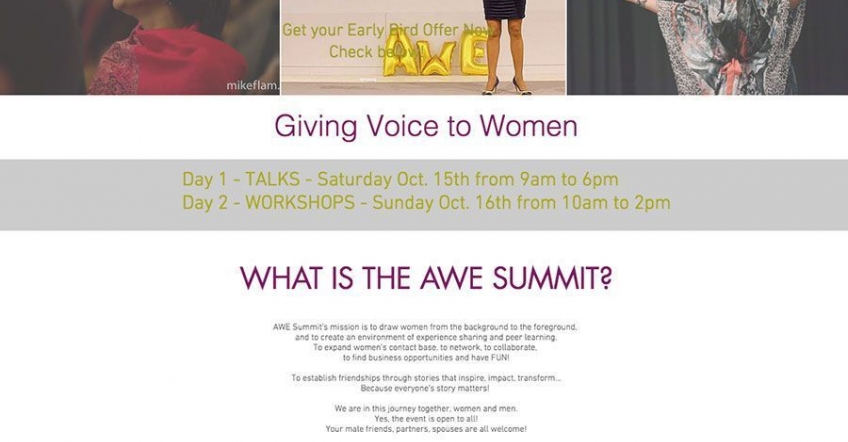 El evento internacional de motivación y liderazgo femenino AWE SUMMIT vuelve a Barcelona en octubre
