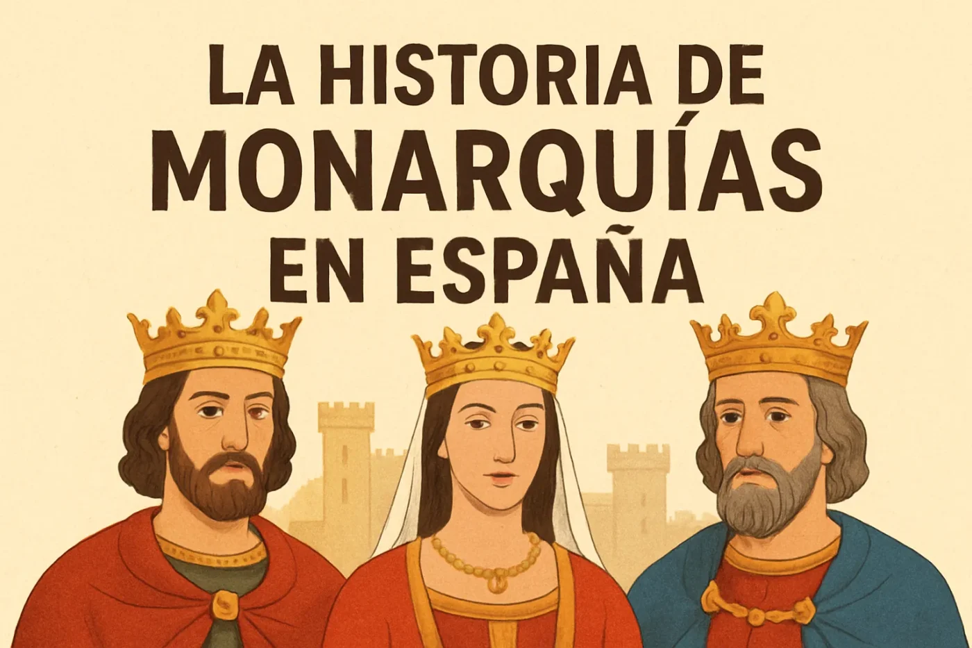 La historia de monarquías en España