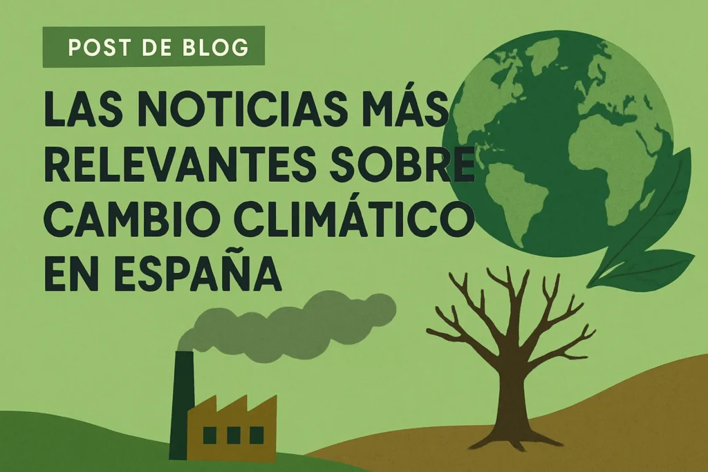 Las noticias más relevantes sobre cambio climático en España