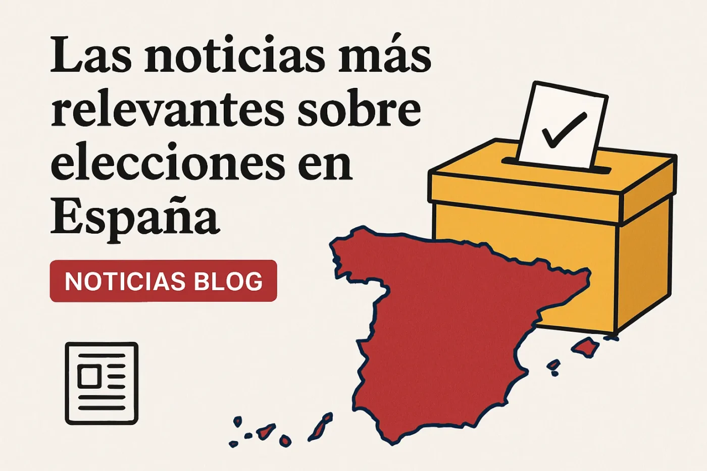 Las noticias más relevantes sobre elecciones en España