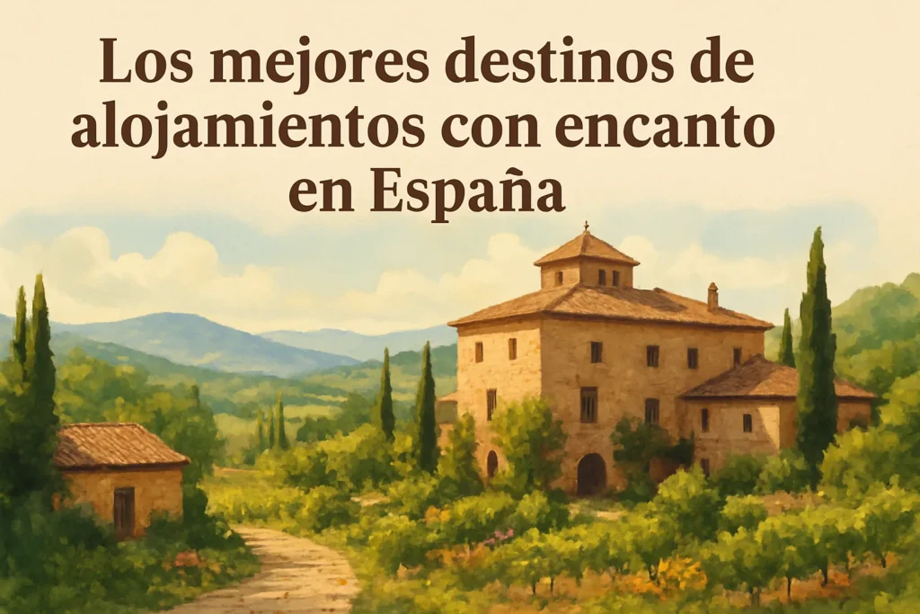 Los mejores destinos de alojamientos con encanto en España