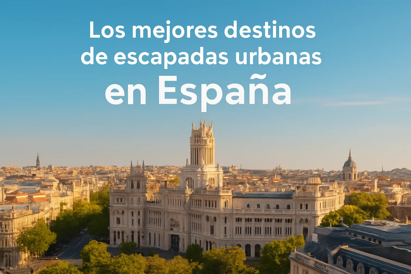 Los mejores destinos de escapadas urbanas en España