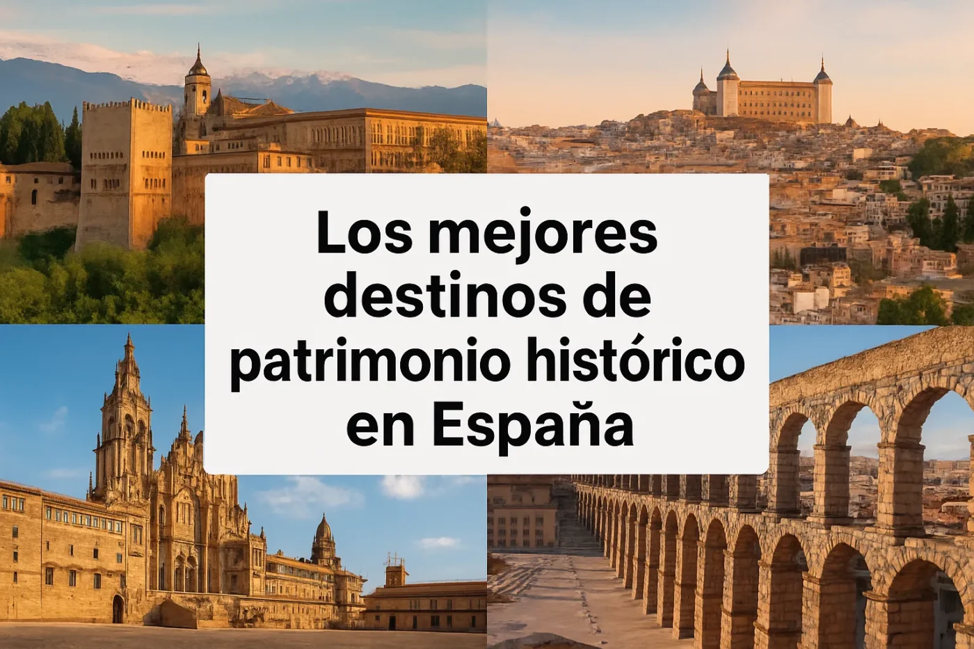 Los mejores destinos de patrimonio histórico en España