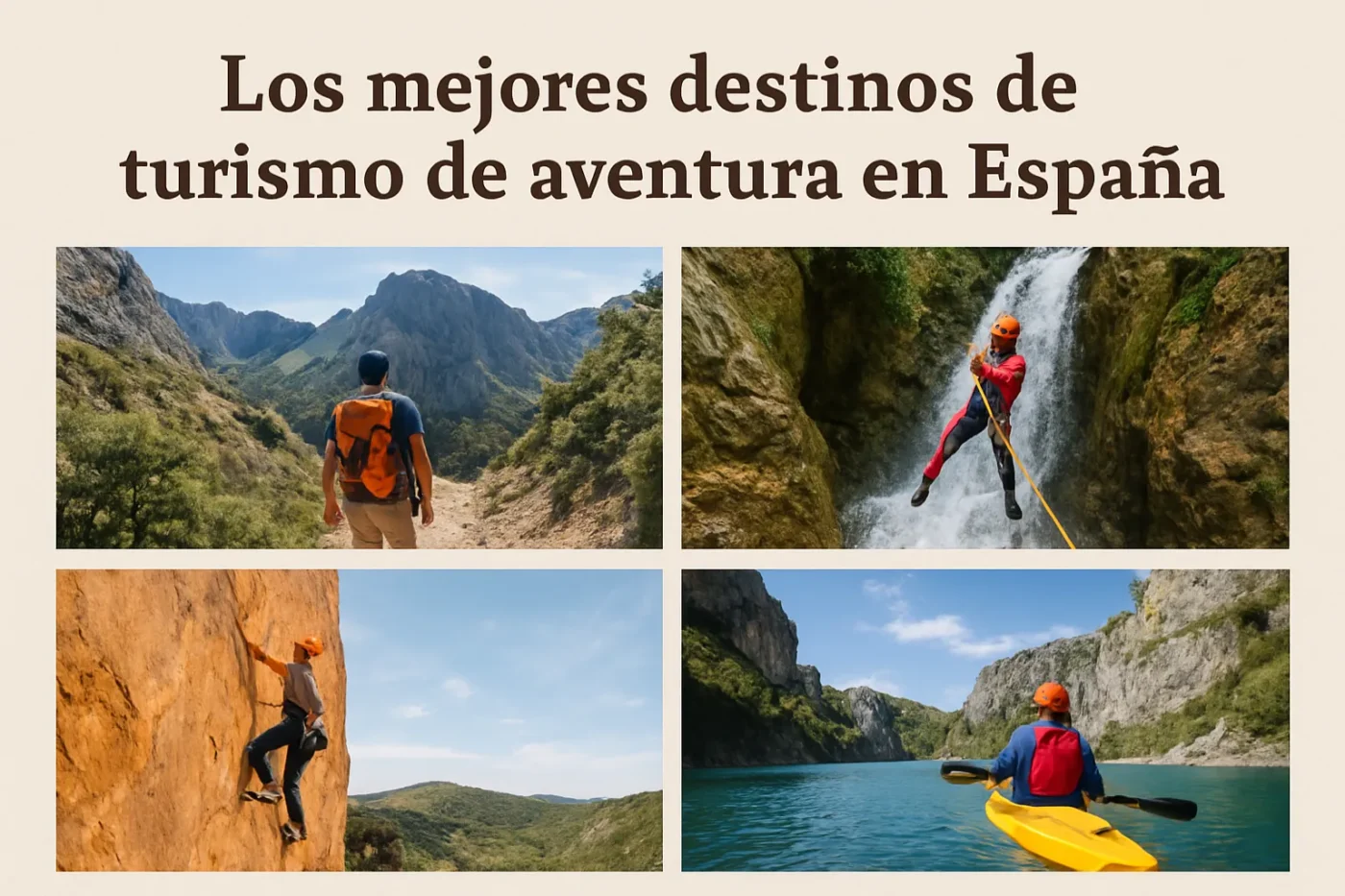 Los-mejores-destinos-de-turismo-de-aventura-en-Espana - Europa Love 24h Los mejores destinos de turismo de aventura en España