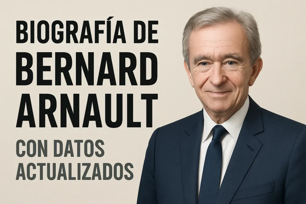 biografía de Bernard Arnault con datos actualizados
