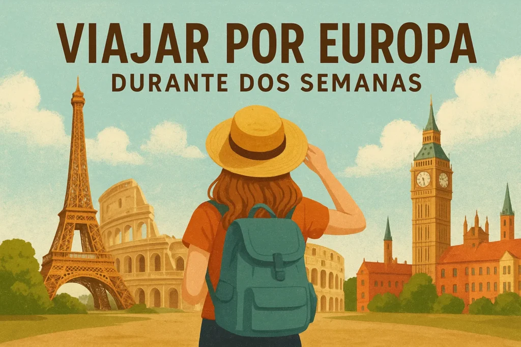 viajar por Europa durante dos semanas