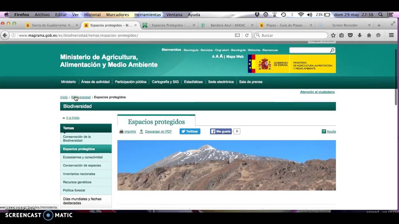 Cómo influye la espacios protegidos en España