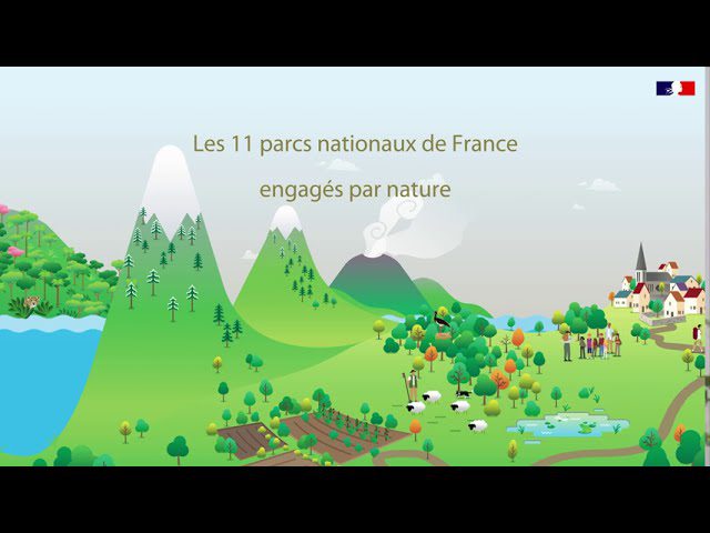Cómo influye la parques naturales en Francia