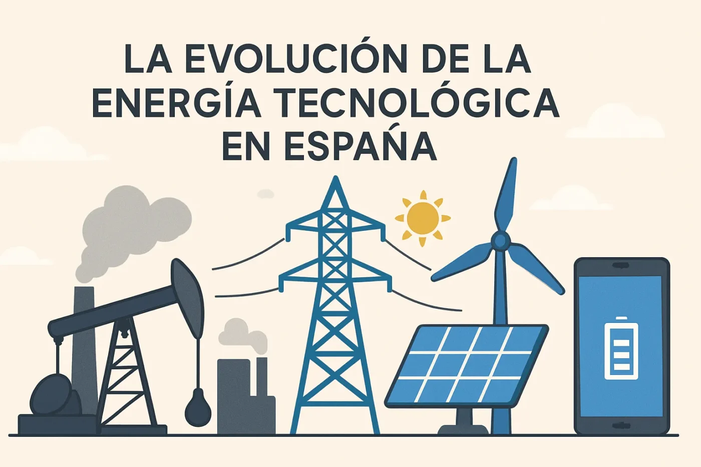 La-evolucion-de-la-energia-tecnologica-en-Espana - Europa Love 24h La evolución de la energía tecnológica en España