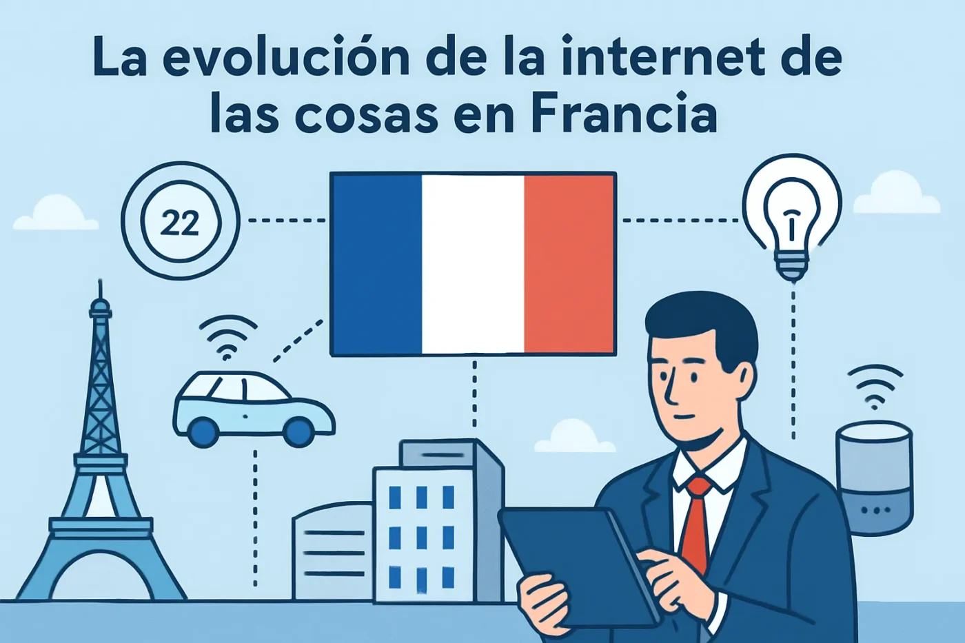 La evolución de la internet de las cosas en Francia