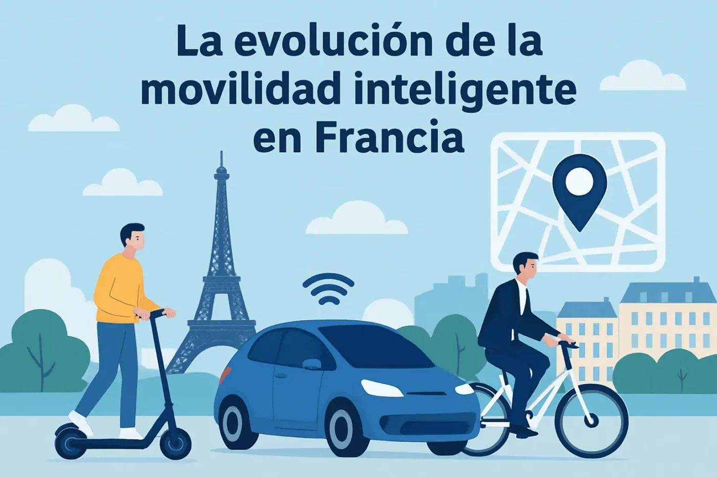 La evolución de la movilidad inteligente en Francia