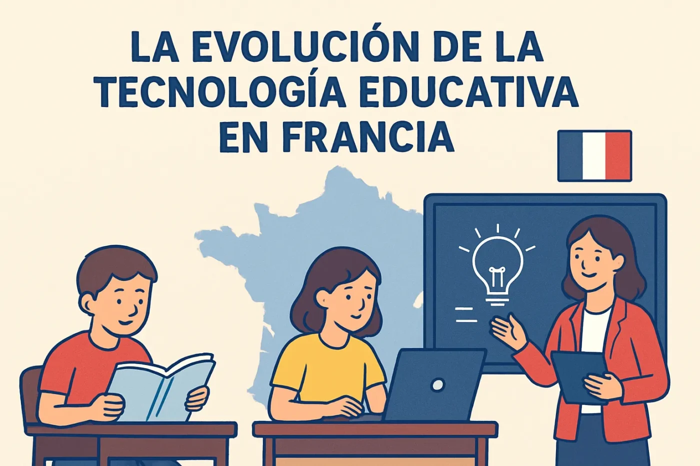 La-evolucion-de-la-tecnologia-educativa-en-Francia - Europa Love 24h La evolución de la tecnología educativa en Francia