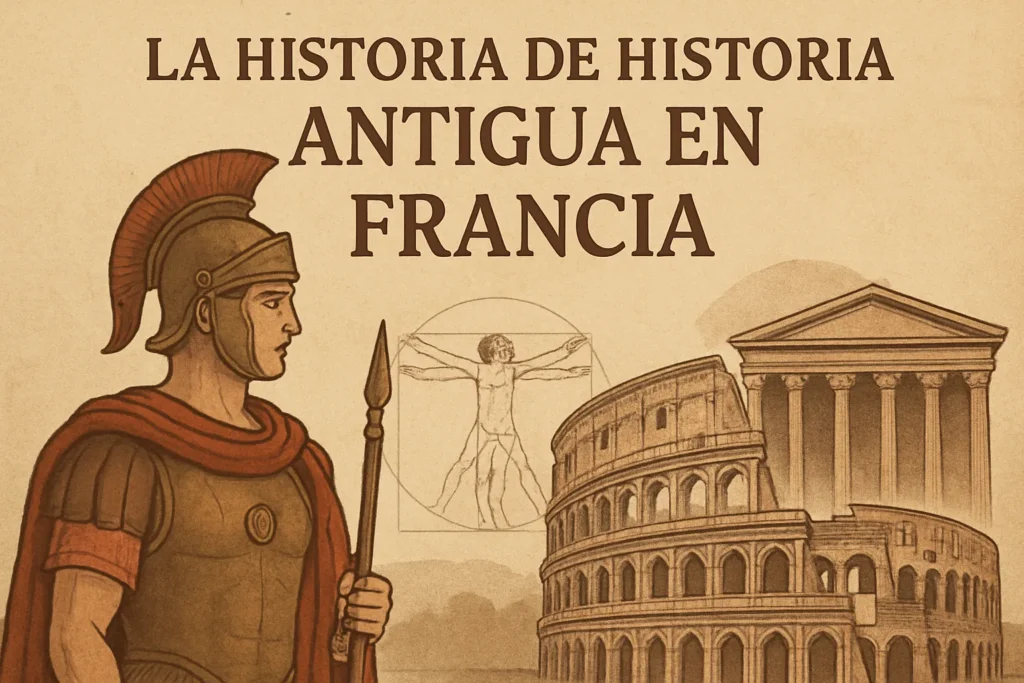 La historia de historia antigua en Francia