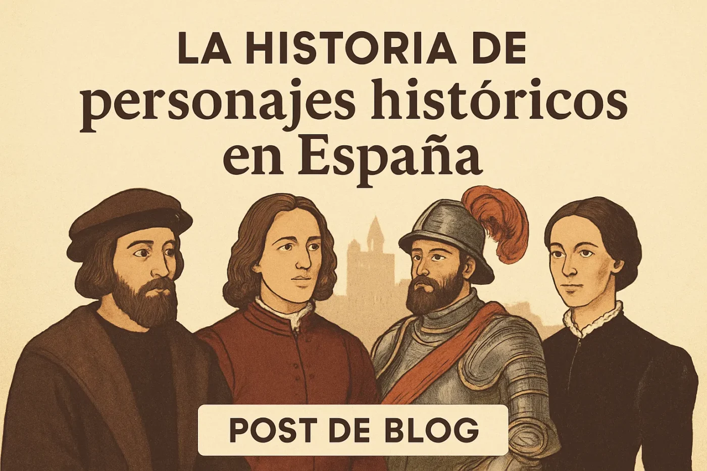 La historia de personajes históricos en España