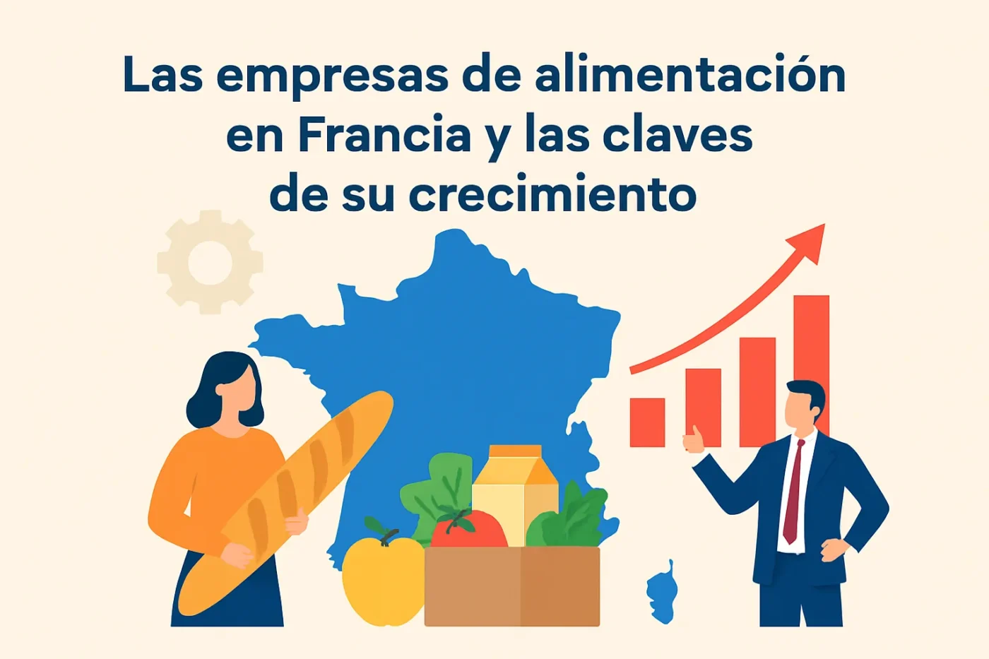 Las empresas de alimentación en Francia y las claves de su crecimiento
