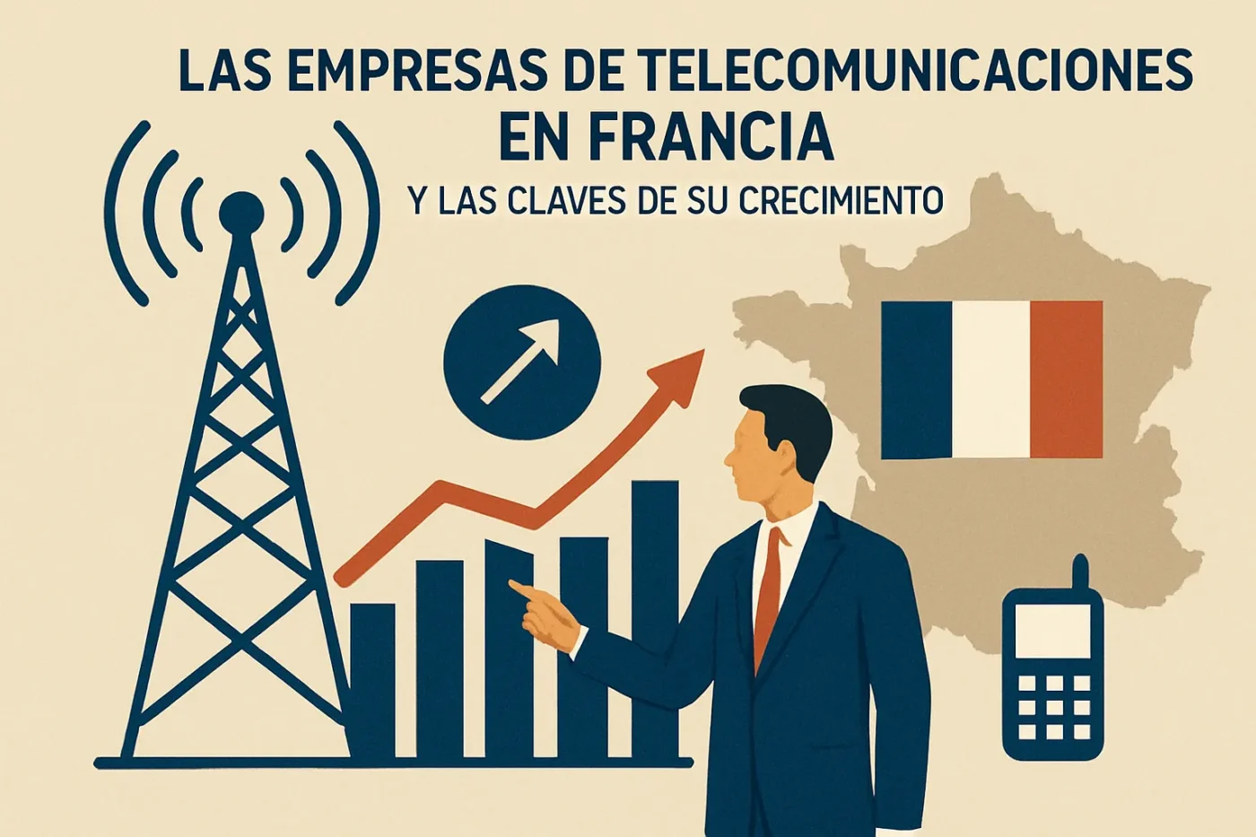 Las empresas de telecomunicaciones en Francia y las claves de su crecimiento