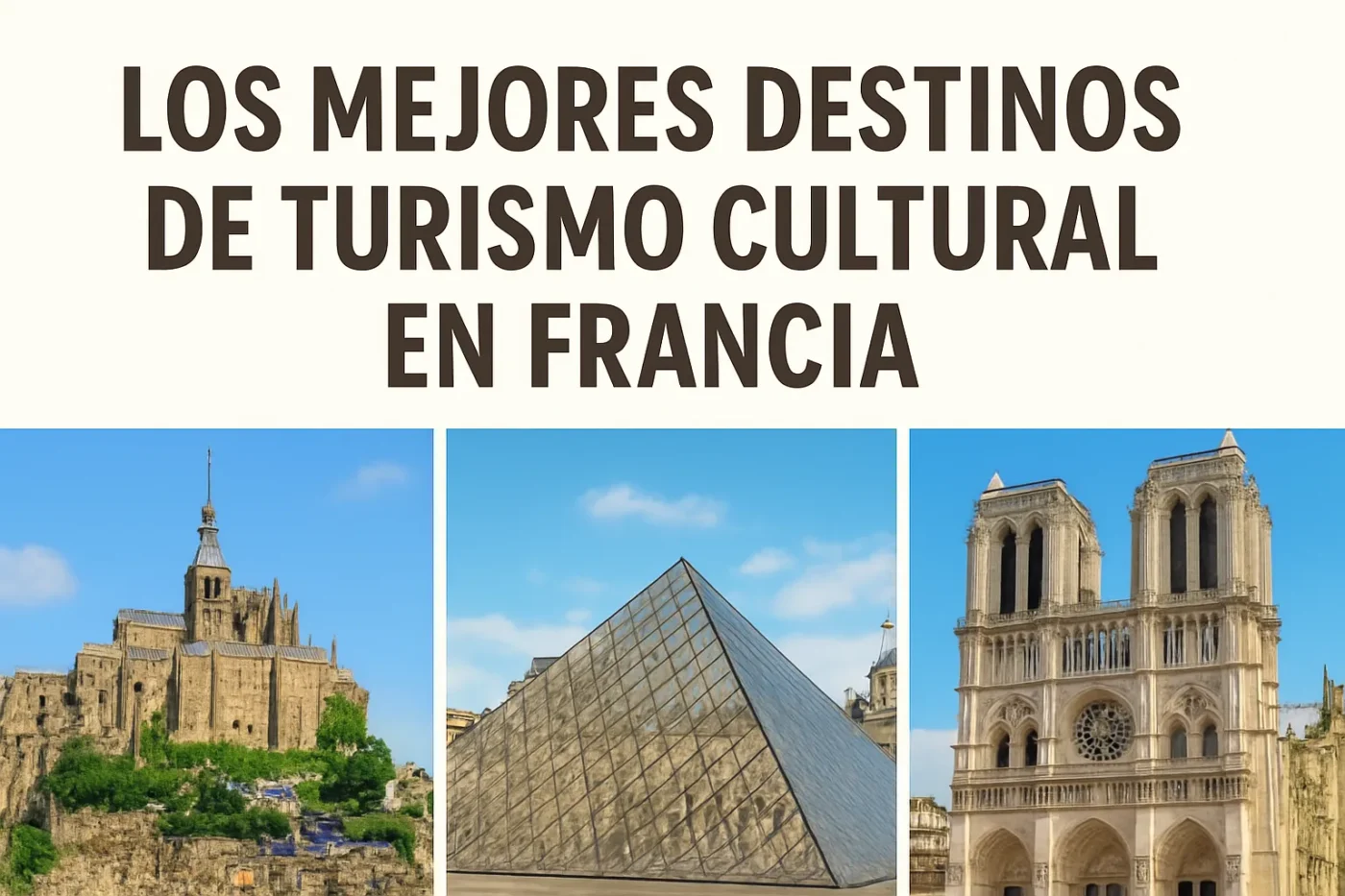 Los-mejores-destinos-de-turismo-cultural-en-Francia - Europa Love 24h Los mejores destinos de turismo cultural en Francia