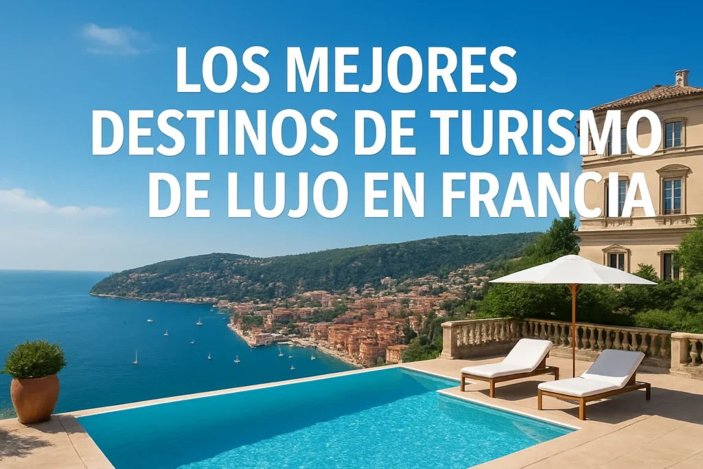 Los mejores destinos de turismo de lujo en Francia