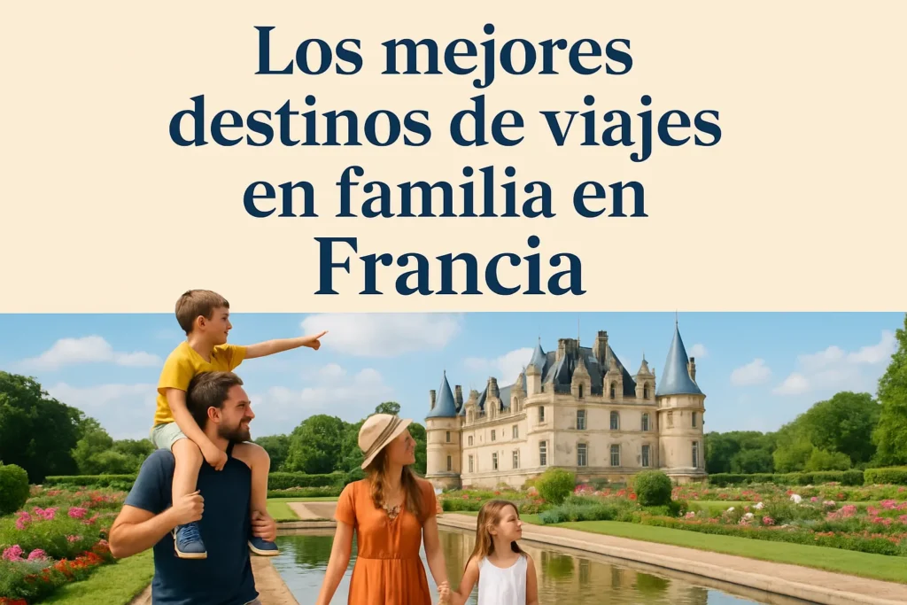 Los mejores destinos de viajes en familia en Francia