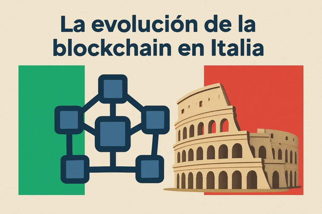 La evolución de la blockchain en Italia