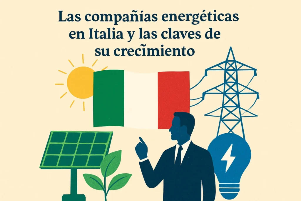 Las compañías energéticas en Italia y las claves de su crecimiento