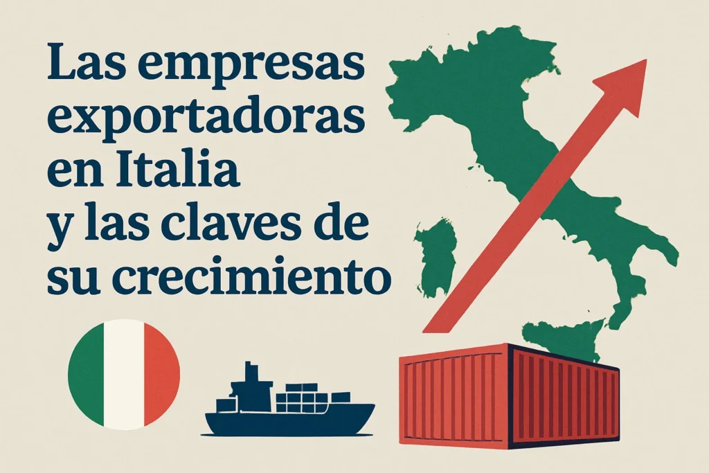Las empresas exportadoras en Italia y las claves de su crecimiento