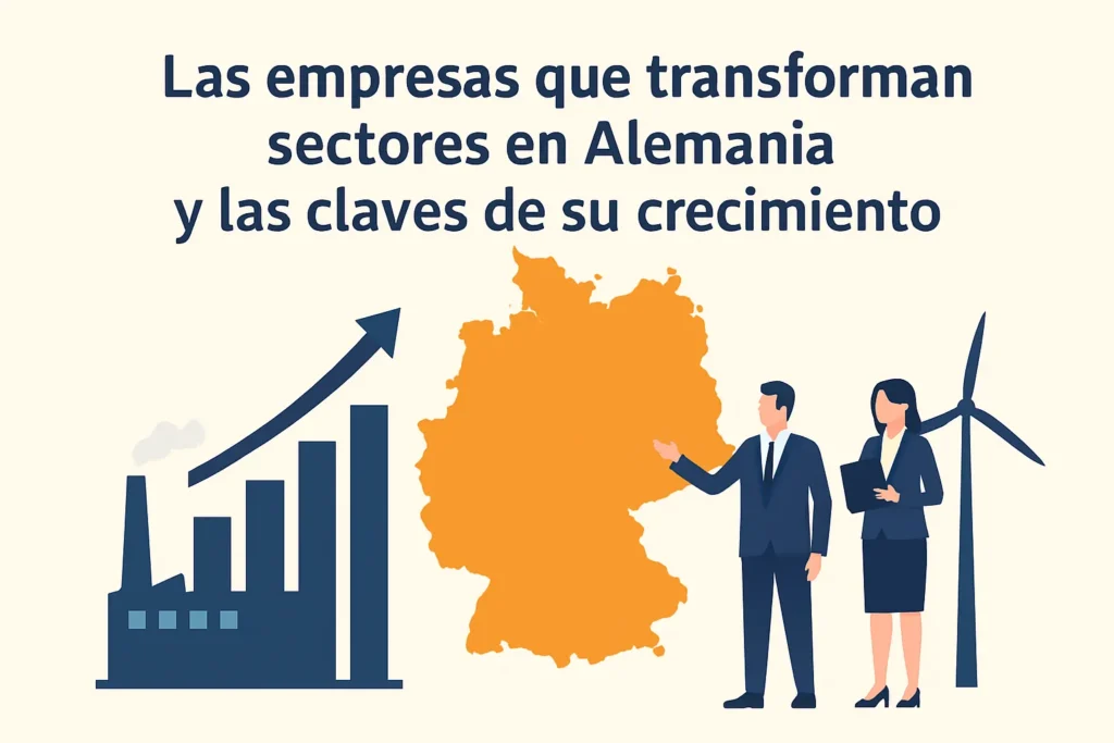 Las empresas que transforman sectores en Alemania y las claves de su crecimiento