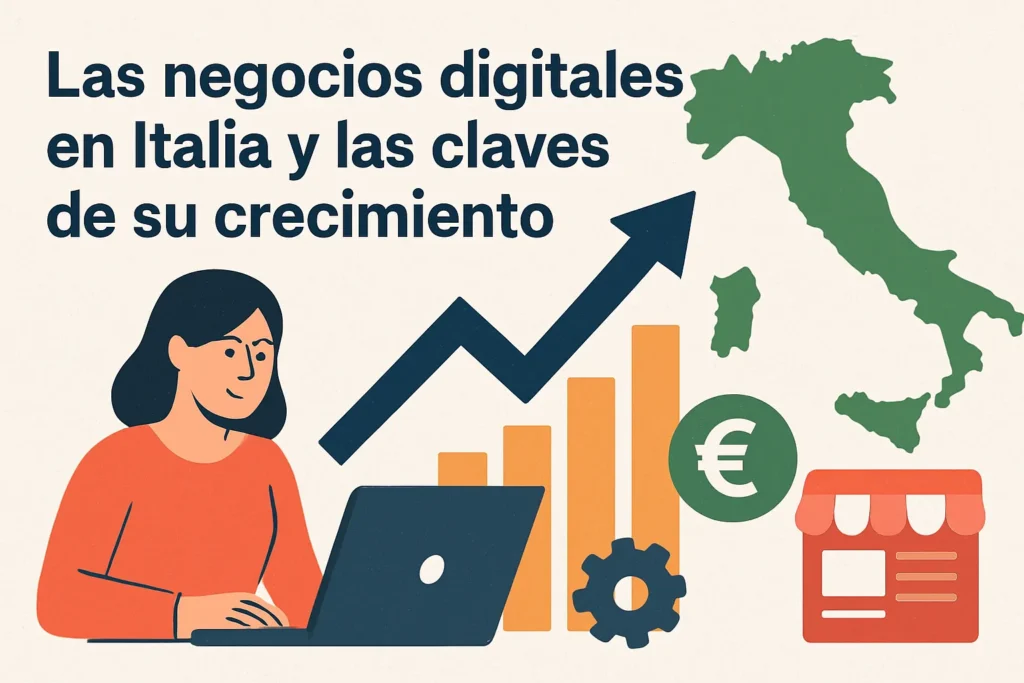 Las negocios digitales en Italia y las claves de su crecimiento