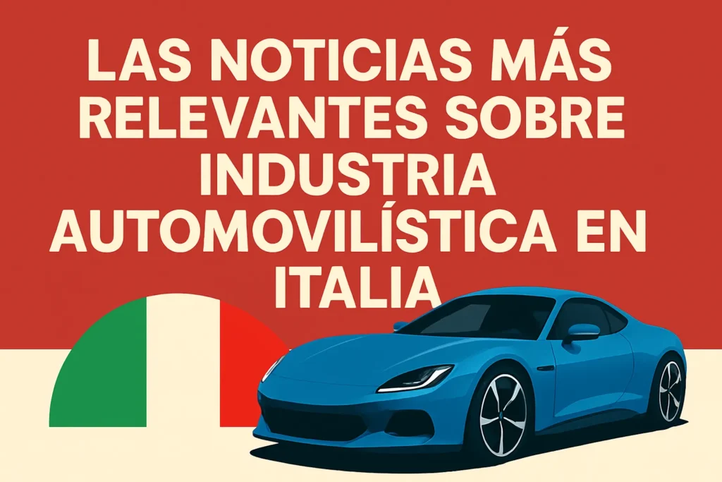 Las noticias más relevantes sobre industria automovilística en Italia