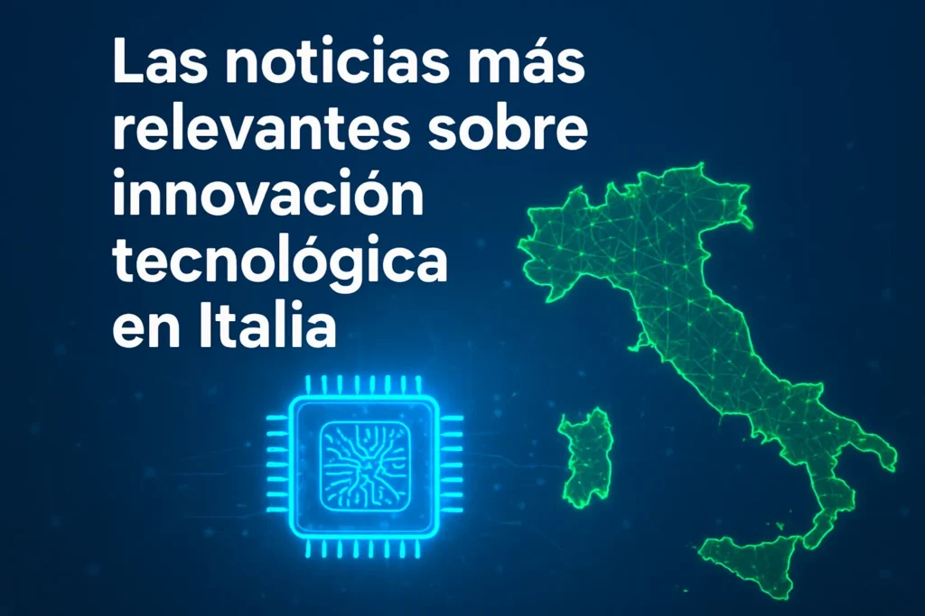 Las noticias más relevantes sobre innovación tecnológica en Italia
