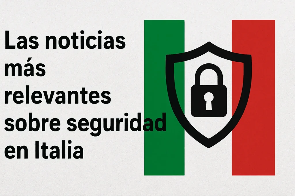 Las noticias más relevantes sobre seguridad en Italia