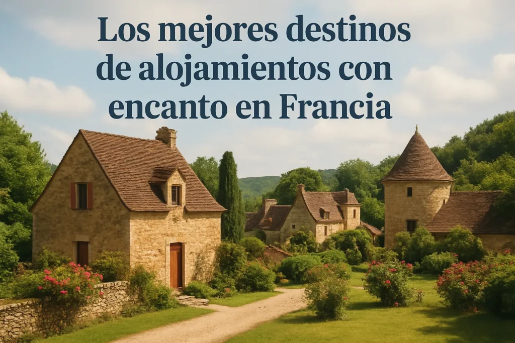 Los mejores destinos de alojamientos con encanto en Francia