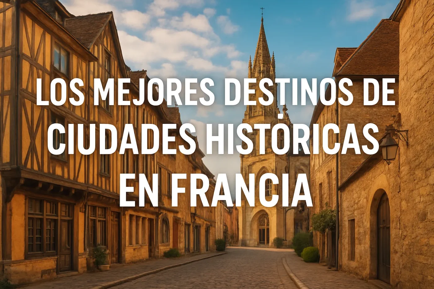 Los mejores destinos de ciudades históricas en Francia