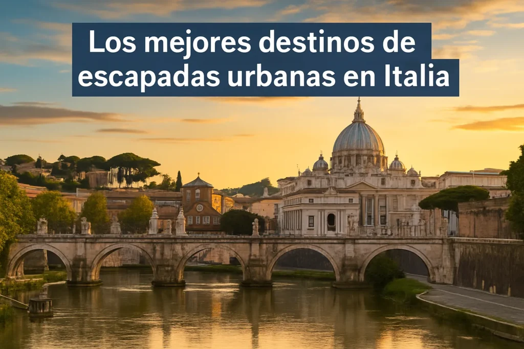 Los mejores destinos de escapadas urbanas en Italia