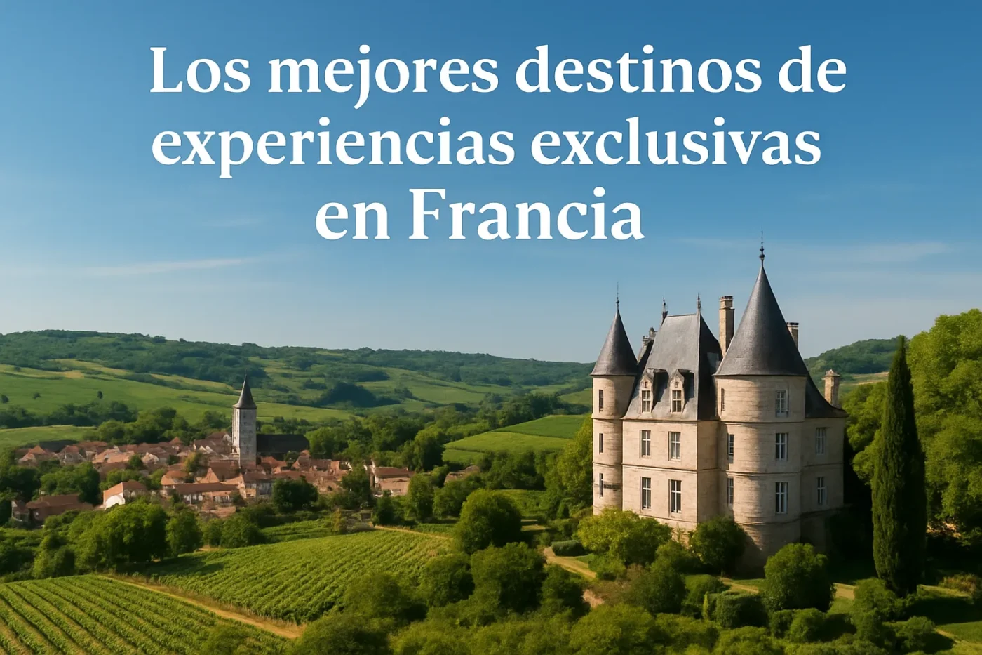 Los mejores destinos de experiencias exclusivas en Francia