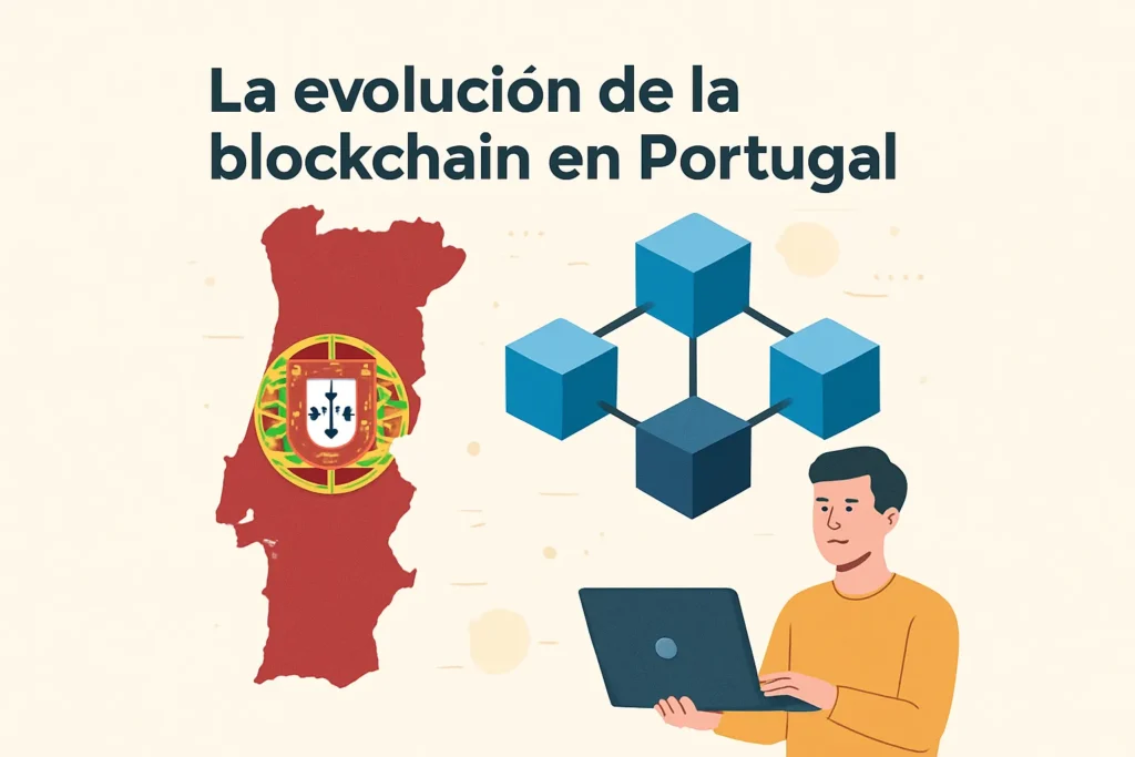 La evolución de la blockchain en Portugal